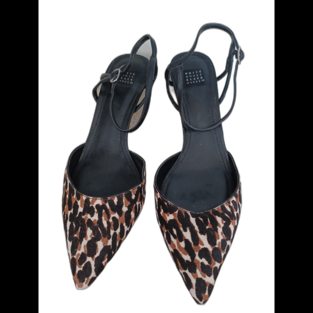 WHBM MAdeline Sahara Womens Shoes Sz 8 Calf Hair